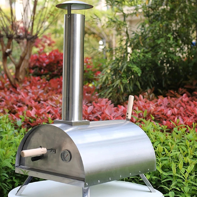 13 inch Portable Outdoor Pellet Wood Pizza Oven