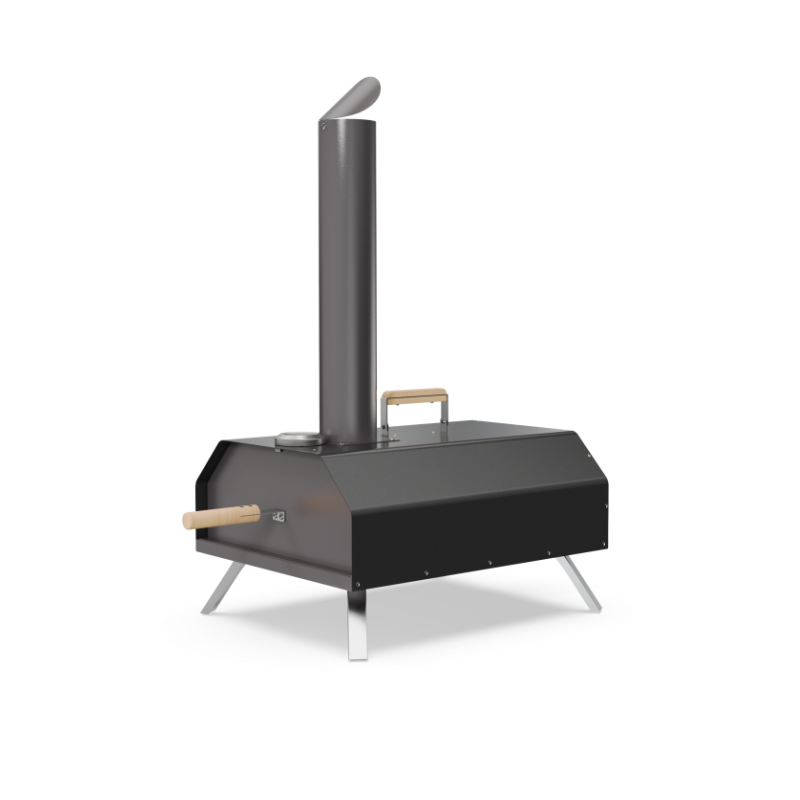 Charcoal and gas two-way use pizza oven Charcoal and gas two-way use pizza oven
